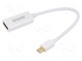 Adapter; HDMI socket,mini DisplayPort plug; Full HD 1080p SAVIO SAVKABELCL-57