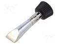 Tip; chisel; 10mm; for  soldering iron,for soldering station ERSA ERSA-0102CDLF100C