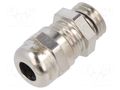 Cable gland; without nut; M12; IP68; brass; Entrelec TE Connectivity 1SNG602003R0000