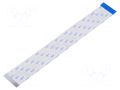 FFC tape; Cores: 40; Tape ph: 0.5mm; L: 152mm; 500mA; 60V; FFC5-TIN GCT 05-40-D-0152-A