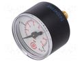 Manometer; 0÷2.5bar; 40mm; non-aggressive liquids,inert gases PNEUMAT 110.43-KD