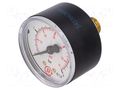 Manometer; 0÷4bar; 50mm; non-aggressive liquids,inert gases PNEUMAT 204-KD