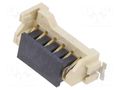 Connector: card edge; PIN: 8; CLIPZIN; SMT; on PCBs; 2.54mm EDAC 299-008-299198-1
