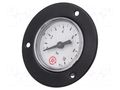 Manometer; 0÷10bar; 40mm; non-aggressive liquids,inert gases PNEUMAT 325/40