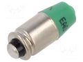 LED lamp; green; S5,7s; 24VDC; 24VAC; No.of diodes: 1 EAO 10-2J12.1065
