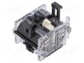 Contact block; 22mm; OptoHiT; -40÷55°C; front fixing; 500VAC; 10A EAO 704.911.5