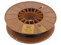 Filament: PLA CarbonLook; 1.75mm; black; 185÷225°C; 500g ROSA 3D ROSA-3331