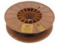 Filament: PLA CarbonLook; 1.75mm; black; 185÷225°C; 500g ROSA 3D ROSA-3331