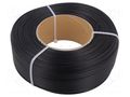 Filament: ABS+; 1.75mm; black; 230÷270°C; 1kg; Table temp: 80÷110°C ROSA 3D ROSA-3756