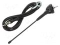 Antenna; car top; 0.19m; AM,FM; Alfa Romeo,Fiat,Lancia; universal 4CARMEDIA ANT.24