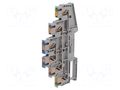 Splice terminal: rail; PT; 20A; 800V; for DIN rail mounting; 5.2mm PHOENIX CONTACT PT2.5-PE/L/N