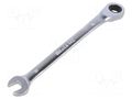 Wrench; combination spanner,with ratchet; 10mm BETA BE142/10