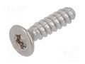 Screw; for plastic; 3x12; Head: countersunk; Torx® PLUS; 10IP BOSSARD B3X12/BN20167