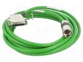 Cable: servo drive; Standard: Siemens; ÖLFLEX CONNECT; 5m LAPP 5480002455