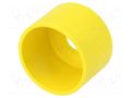 Protective cap; 45; Ø75x47.5mm; plastic; Body: yellow EAO 45-550.1400