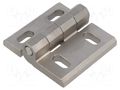 Hinge; Width: 68mm; stainless steel; H: 65mm; adjustable ELESA+GANTER GN235NI68-65-HB-GS