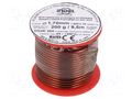 Coil wire; double coated enamelled; 1.7mm; 0.2kg; -65÷200°C INDEL DN2E1.70-0.20