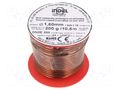 Coil wire; double coated enamelled; 1.6mm; 0.2kg; -65÷200°C INDEL DN2E1.60-0.20