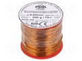 Coil wire; double coated enamelled; 0.6mm; 0.2kg; -65÷200°C INDEL DN2E0.60-0.20
