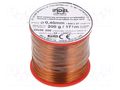 Coil wire; double coated enamelled; 0.4mm; 0.2kg; -65÷200°C INDEL DN2E0.40-0.20