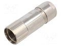 Enclosure: for M23 connectors; for cable; internal thread; EMC HARTING 09156000402