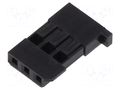Connector: wire-wire/PCB; plug; female; PIN: 3; 3A; 250V; crimped HSM H2555-03PYFB00R