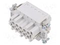 Connector: HDC; contact insert; female; PIN: 10; 16A; 500V; HEAVYCON PHOENIX CONTACT HC-B10-I-PT-F
