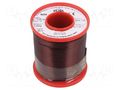 Coil wire; double coated enamelled; 1.3mm; 1kg; -65÷200°C INDEL DN2E1.30-1.00