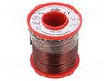Coil wire; double coated enamelled; 2.2mm; 1kg; -65÷200°C INDEL DN2E2.20-1.00