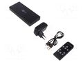 Switch; HDCP 2.2,HDMI 2.0; black Goobay HDMI-SWITCH-08