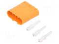 Connector: DC supply; plug; male; LC; 20A; 1kV; PIN: 3; straight AMASS LCC30-M