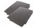 Foam insert; graphite-white; 386x286x40mm; 2pcs. LeanFoam LF-AW-MAKITA