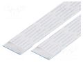 FFC tape; Cores: 16; Tape ph: 1mm; L: 50mm; 1A; 60V; FFC10-TIN GCT 10-16-A-0050-C