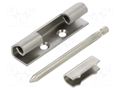 Hinge; stainless steel; 60mm RST ROZTOCZE 3.ST32.003SN