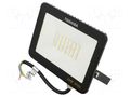 Lamp: LED flood light; 30W; 230VAC; neutral white; 120°; 4000K TOSHIBA LED LIGHTING 4711112384006