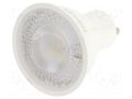 LED lamp; neutral white; GU10; 230VAC; 450lm; 5.5W; 38°; 4000K TOSHIBA LED LIGHTING 4711112384914