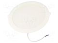 Lamp: LED downlight; 230VAC; 24W; 110°; 3000K,4000K,6500K; IP20 TOSHIBA LED LIGHTING 4711112386253