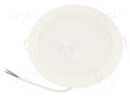 Lamp: LED downlight; 230VAC; 16W; neutral white; 110°; 4000K; IP20 TOSHIBA LED LIGHTING 4711112387854