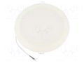 Lamp: LED downlight; 230VAC; 24W; white cold; 110°; 6500K; IP20 TOSHIBA LED LIGHTING 4711112387892