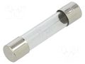 Fuse: fuse; 1.5A; 250VAC; quick blow; glass; 6.3x32mm; FSA; brass OPTIFUSE FSA-1.5A