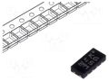 Filter: digital; ECMF; MicroQFN8L; Ch: 4; USB port ESD protection STMicroelectronics ECMF02-4CMX8