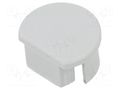 Cap for LED profiles; grey; OLEK KLUŚ K-C24203C02