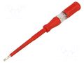 Screwdriver: voltage tester; insulated; slot; 3.5x0.6mm; 250VAC UNIOR UNIOR-617660