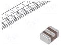 Filter: anti-interference; 10uF; 20mΩ; SMD; 4VDC; 4A; 0603; 180mm MURATA NFM18HC106D0G3L