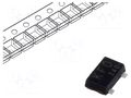 Transistor: P-MOSFET; unipolar; -20V; -4A; Idm: -10A; 2W; SOT23F; ESD TOSHIBA SSM3J331R