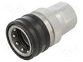 Quick connection coupling; 250bar; Seal: NBR; Int.thread: G 1/2" CEJN 10-525-1205