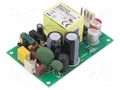 Power supply: switching; open; 60W; 80÷305VAC; 5VDC; 8000mA; 89% RECOM RACM60-05SK277OF-T