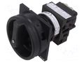 Switch: main cam switch; Stabl.pos: 2; 20A; OFF-ON; Poles: 2; black EATON ELECTRIC T0-1-102/EA/SVB-SW