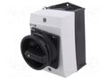 Switch: main cam switch; Stabl.pos: 2; 20A; OFF-ON; in housing EATON ELECTRIC T0-1-102/I1/SVB-SW
