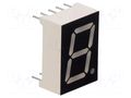 Display: LED; 7-segment; 13.2mm; 0.52"; No.char: 1; red; 20÷50mcd FORYARD FYS-5211BUHR-21-L3